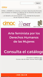 Mobile Screenshot of cimac.org.mx